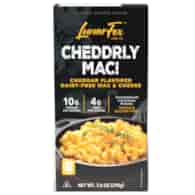 Cheddrly Mac! Roślinna mieszanka na sos o smaku sera z bezglutenowym makaronem, 210 g