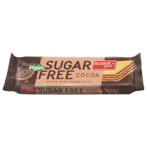 Wafelki SUGAR FREE z kremem kakaowym, 24 g