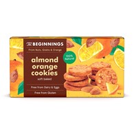 Ciasteczka migdałowo-pomarańczowe The Beginnings, 80g