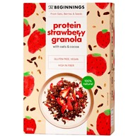 Granola Strawberries protein The Beginnings, 200g