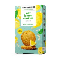 Ciasteczka owsiane z cytryną The Beginnings, 80g