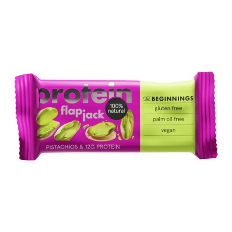 Baton proteinowy o smaku pistacji FlapJack The Beginnings, 60g