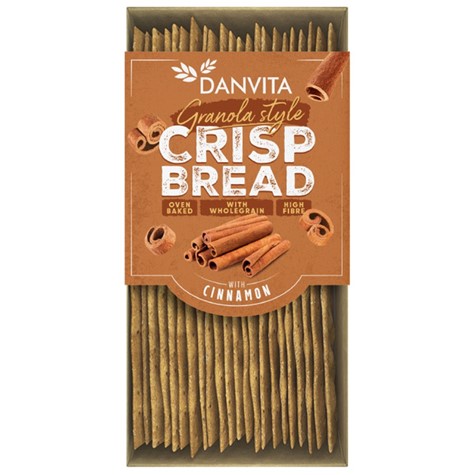 Pieczywo chrupkie z cynamonem CINNAMON Danvita, 130g