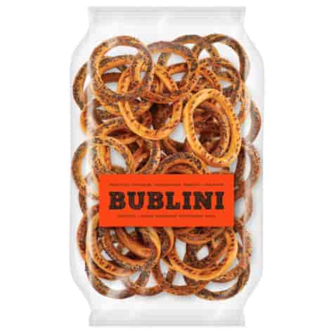 Obwarzanki  Bublini  z makiem 375 g