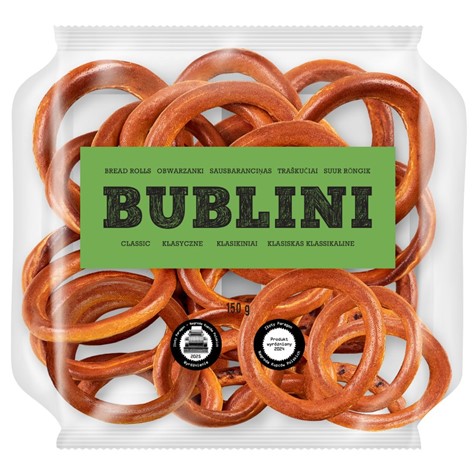 Obwarzanki  Bublini  klasyczne 150 g