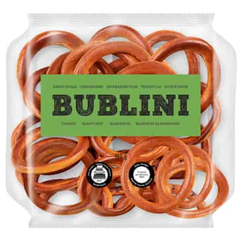 Obwarzanki  Bublini  klasyczne 150 g