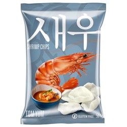Krewetkowe chipsy TOM YUM Shrips, 50g