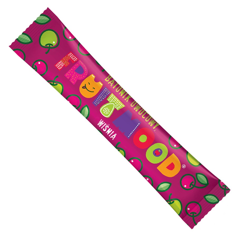 Batonik owocowy - wiśnia Fruit Mood, 20g