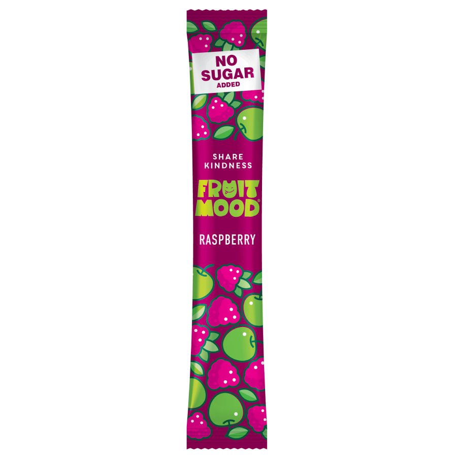 Przekąska owocowa - malina bez dodatku cukru FRUIT MOOD, 10g