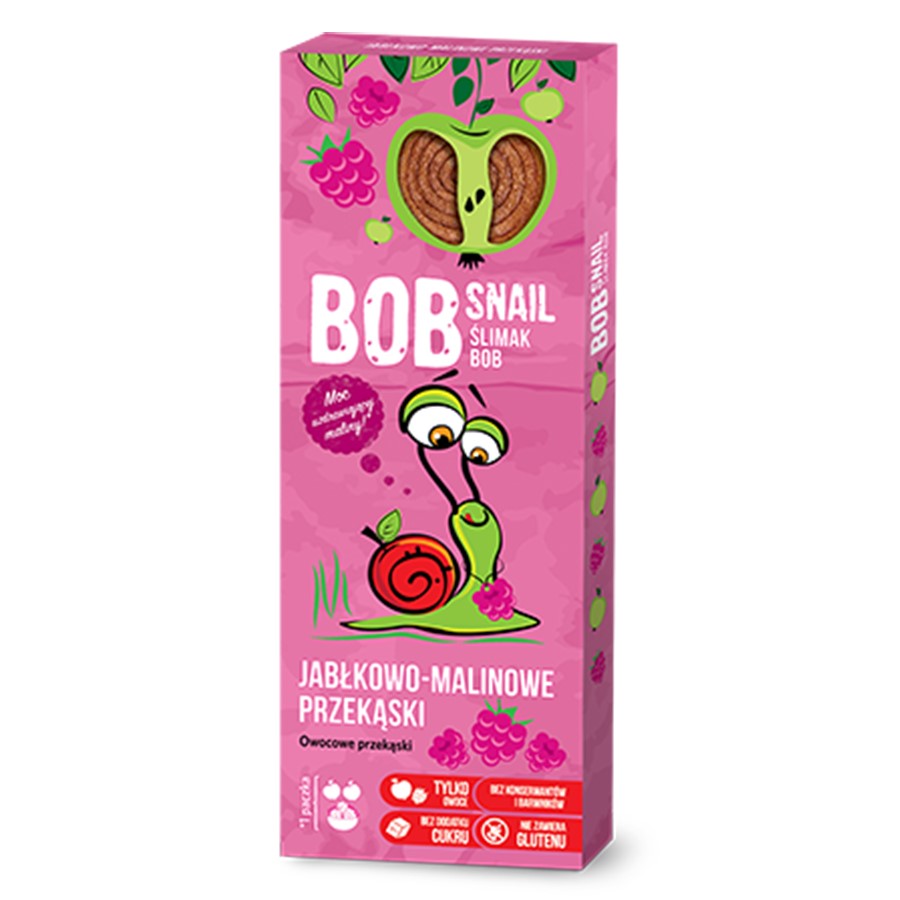 Bob snail jabłko-malina 30g