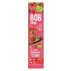 Bob Snail Stripe jabłkowo-truskawkowy 14g.