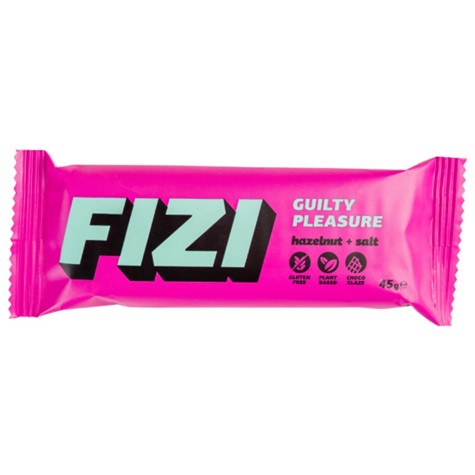 Baton w polewie czekoladowej „HAZELNUT + SALT” Fizi, 45g