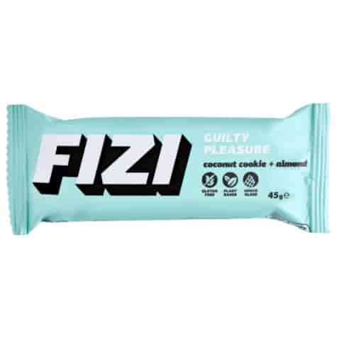 Baton w polewie czekoladowej „COCONUT COOKIE + ALMOND” Fizi, 45g