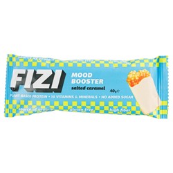 Baton w białej polewie „SALTED CARAMEL” FIZI, 40g