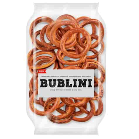 Obwarzanki  Bublini  z solą 375g