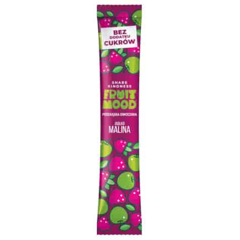 Przekąska owocowa - malina bez dodatku cukru FRUIT MOOD, 10g