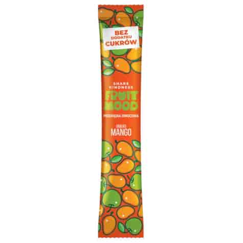 Przekąska owocowa - mango bez dodatku cukru FRUIT MOOD, 10g