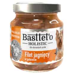 Filet jagnięcy w galarecie dla psów BASTTETO HOLISTIC, 130g