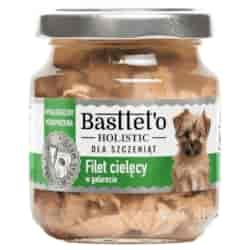 Filet cielęcy w galarecie dla szczeniąt BASTTETO HOLISTIC, 130g