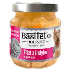 Filet z indyka w galarecie dla sterylizowanych kotów BASTETTO HOLISTIC, 130g