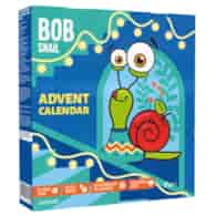Kalendarz Adwentowy przekąski i galaretki Bob Snail, 117 g