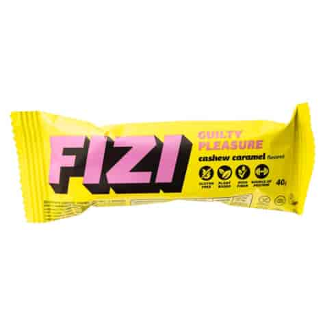 Baton w polewie „CASHEW CARAMEL” Fizi, 40g