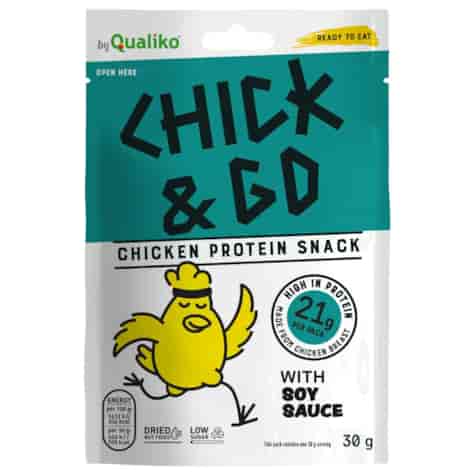 Suszony kurczak z  sosem sojowym CHICK&GO, 30g
