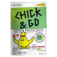 Suszony kurczak o smaku chilli i limonki CHICK&GO, 25g