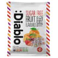 Cukierki ciągutki owocowe bez cukru Diablo, 75g