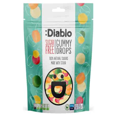 Żelki dropsy bez cukru Diablo, 75g