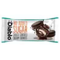 Ciasteczka z krem czekoladowym bez dodatku cukru Diablo, 34g