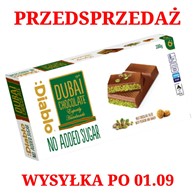 Czekolada dubajska bez dodatku cukru Diablo, 200g