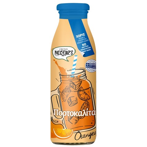 Lemoniada pomarańczowa BIO Cretan Nectar, 300ml