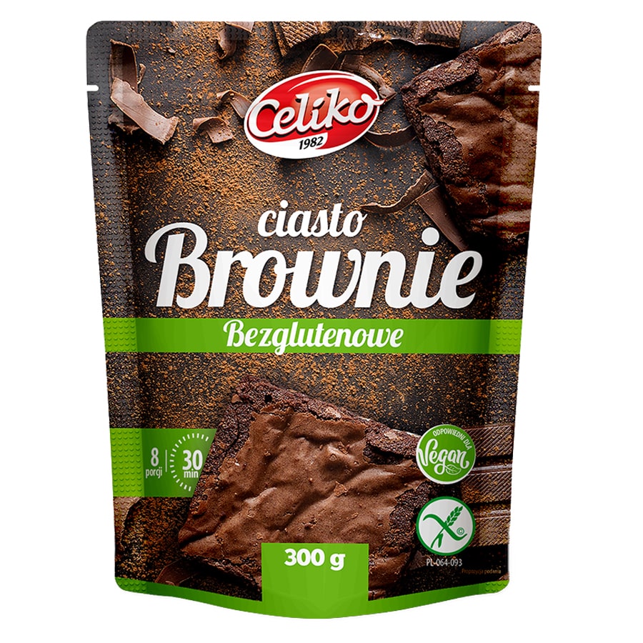 Mieszanka na bezglutenowe Brownie Celiko 300g