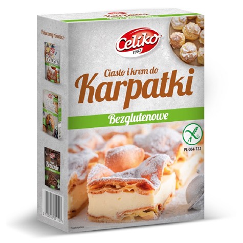Ciasto i krem do karpatki Celiko, 150g