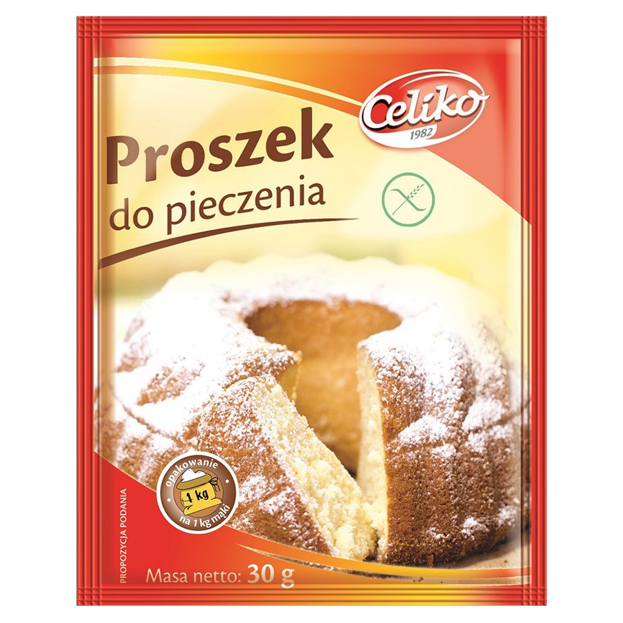 Proszek do pieczenia bez glutenu Celiko 30g