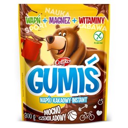Gumiś kakao instant - witaminy + magnez + wapń Celiko, 300g