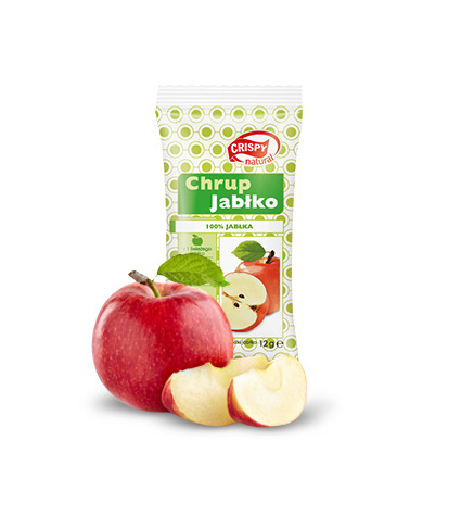 Kostki jabłka Crispy Natural 12g