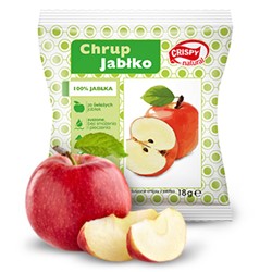 Chipsy z jabłka Crispy Natural 18g