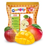 Chipsy z jabłka z sokiem z mango Crispy Natural 18g