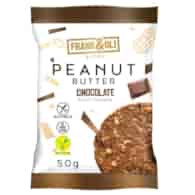 Wegańskie bezglutenowe ciastko z pastą orzechową i czekoladą Frank&Oli, 50g