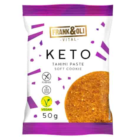 Miękkie ciasteczko z pastą sezamową Tahini Frank&Oli, 50g