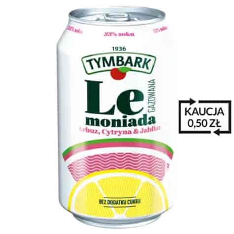 Lemoniada jabłko-cytryna-arbuz Tymbark 330ml