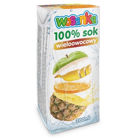 Sok wieloowocowy Wosanka, 200ml