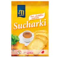 Sucharki bez dodatku cukru Mamut, 225g