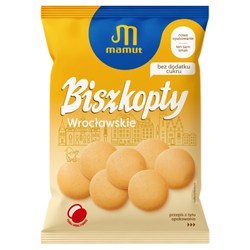 Biszkopty wrocławskie bez dodatku cukru Mamut, 100g
