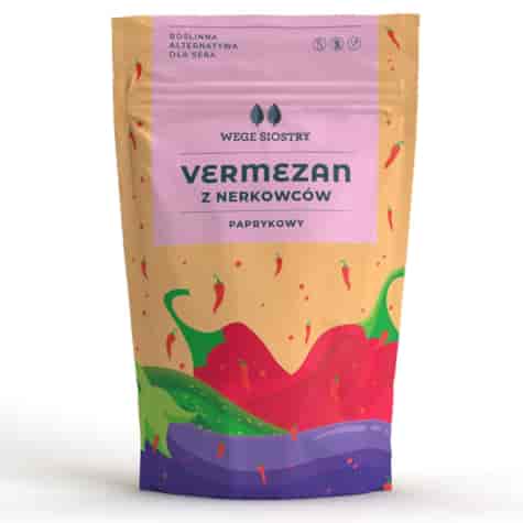 Vermezan z nerkowców paprykowy Wege Siostry, 90g