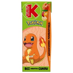 Napój o smaku mandarynka z brzoskwinią Kubuś, 200 ml