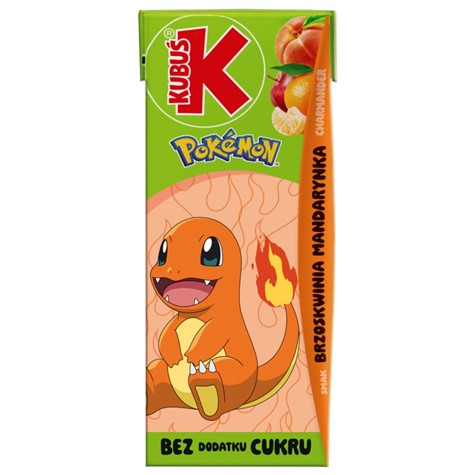 Napój o smaku mandarynka z brzoskwinią Kubuś, 200 ml