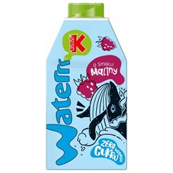 Kubuś Waterrr napój owocowy o smaku malinowym, 500 ml